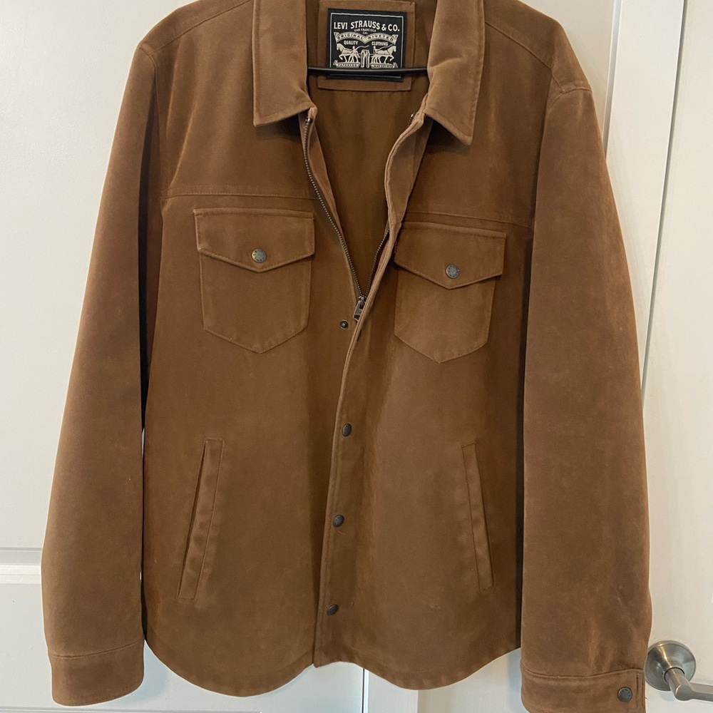 Levi’s suede shirt jacket
